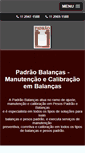 Mobile Screenshot of padraobalancas.com.br